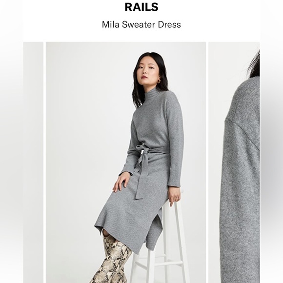 Rails Mila Sweater Dress. XXS NWOT - Picture 1 of 13